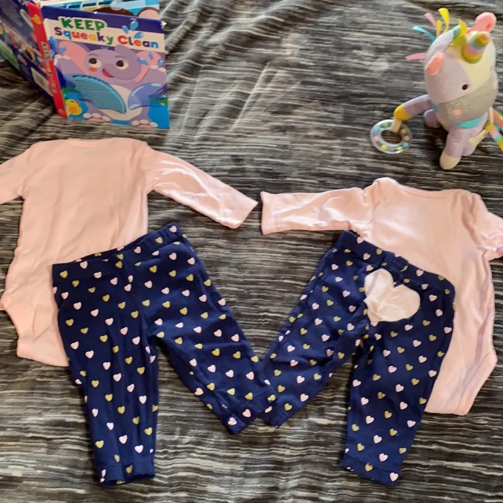 Carter’s little sister matching twin sets - Picture 4 of 6